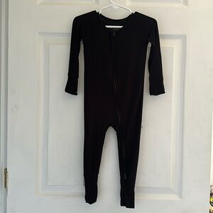 Little Sleepies Black Zippies